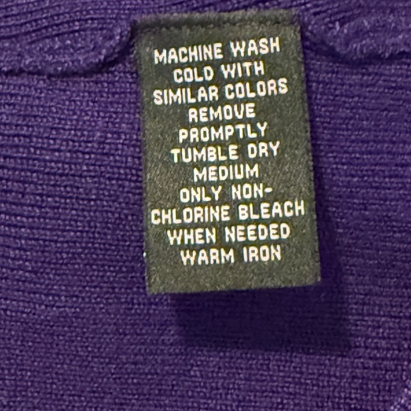 Investements II | Purple Sweater | Size 2X - Picture 5 of 8